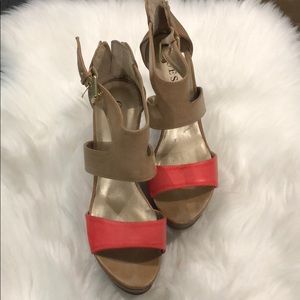 Guess Color Block Wedges